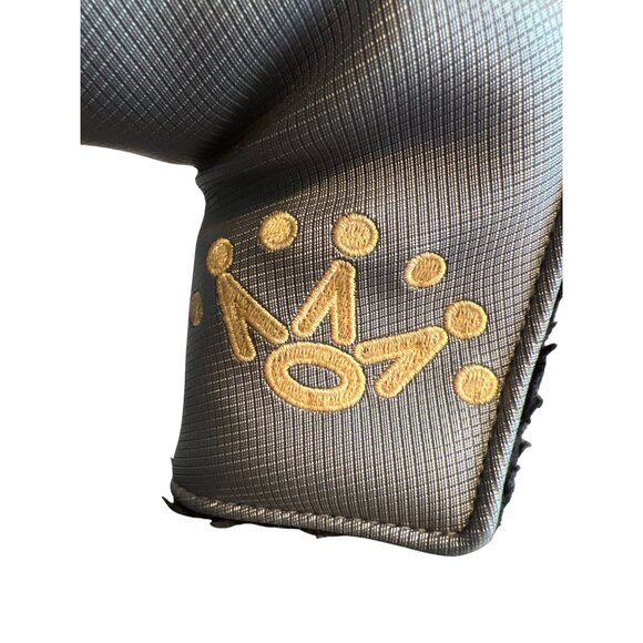 Scotty Cameron Titleist Blade Putter Headcover Gray Black Red Embroidered READ - Picture 2 of 7